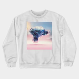 Abstract monkey head Crewneck Sweatshirt